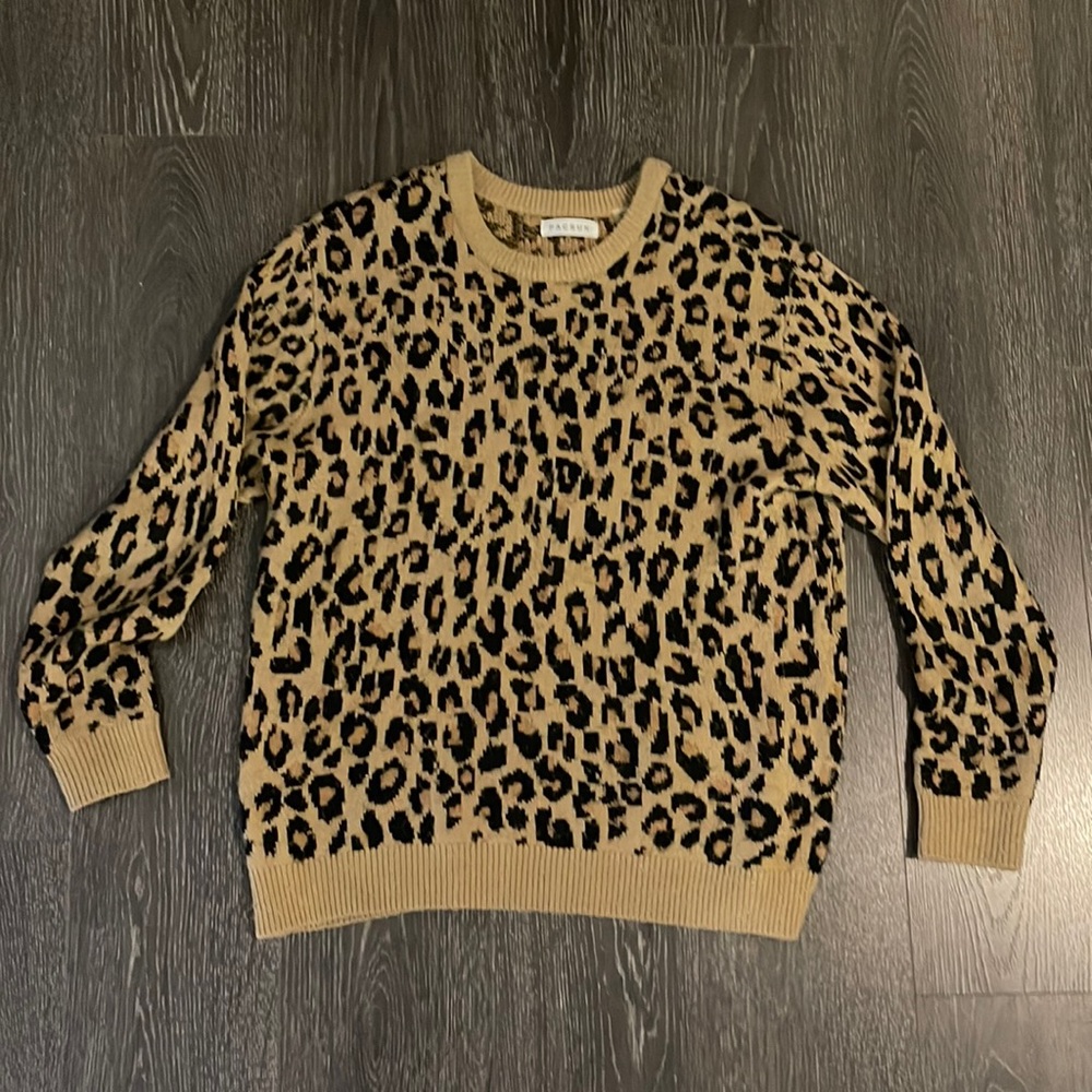 Pacsun Cheetah sweater